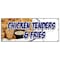Signmission CHICKEN TENDERS & FRIES BANNER SIGN fried hot fresh crispy special food B-120 Chicken Tenders & Fries - alternate 1